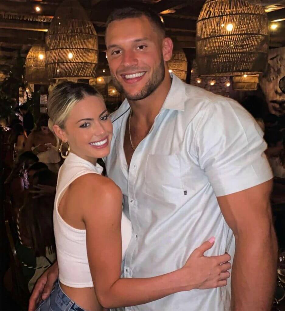 Nick-Bosa-girlfriendjenna-berman