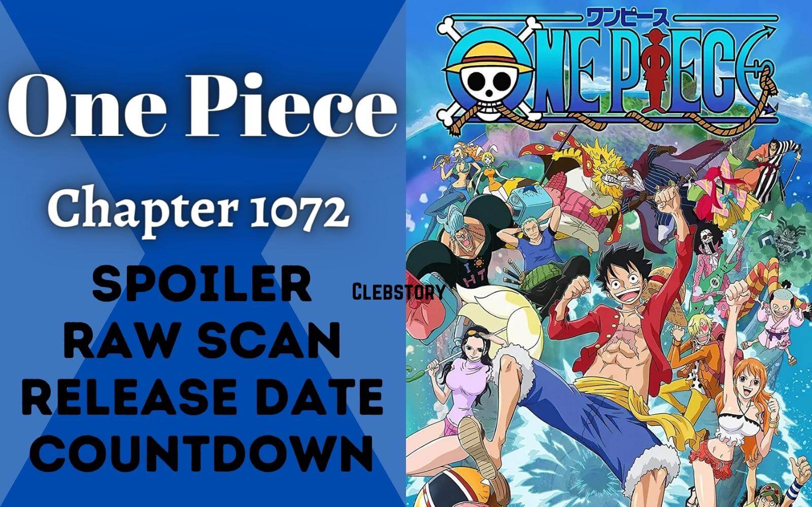 One Piece Chapter 1072 Reddit Spoilers, Count Down, English Raw Scan, Release Date