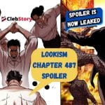 Lookism Chapter 487 title poster final